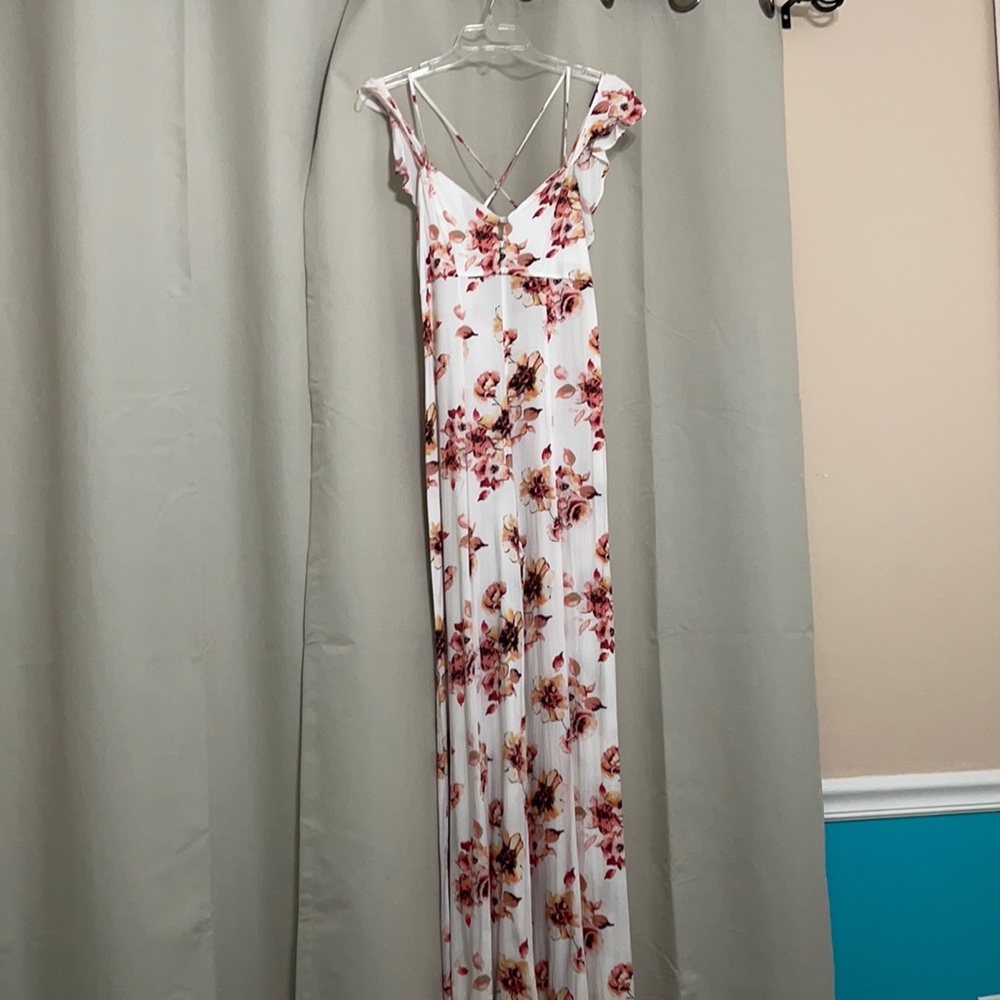 Forever 21 Floral Romper - Jumpsuit
